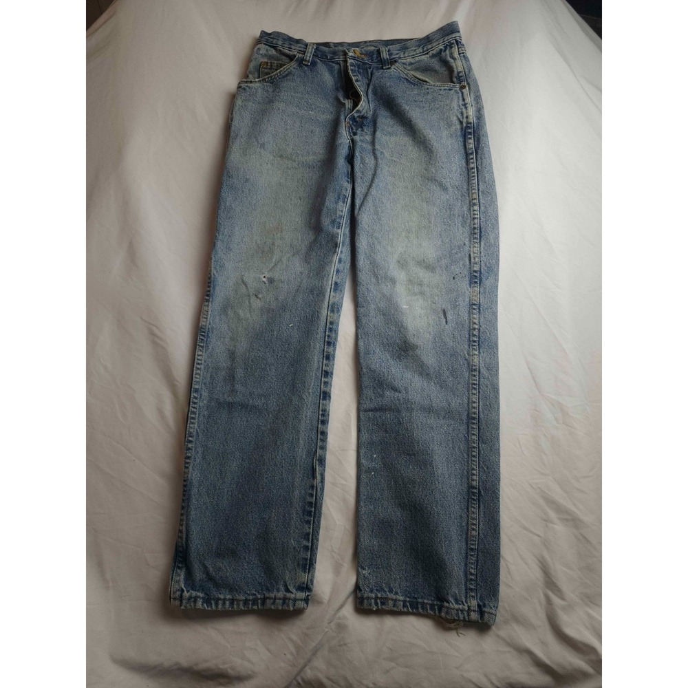 Wrangler‎ Jeans Mens 31x30 Blue Denim Western Workwear Indie Sleaze Gorpcore
